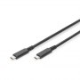 Digitus | USB-C cable | Male | 24 pin USB-C | Male | Black | 24 pin USB-C | 0.8 m - 2